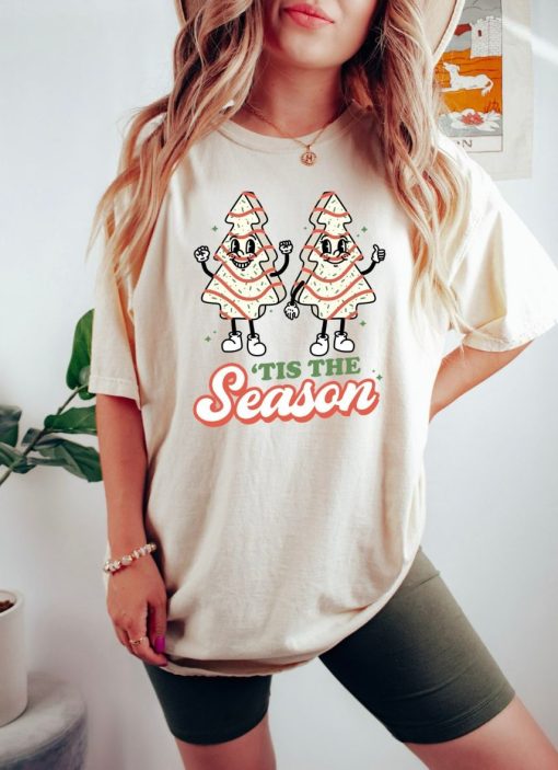 Womens Holiday Tis The Season Christmas Shirt