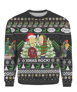 Xmas Rock Merry Christmas 2022 Gift Ugly 3D Sweater