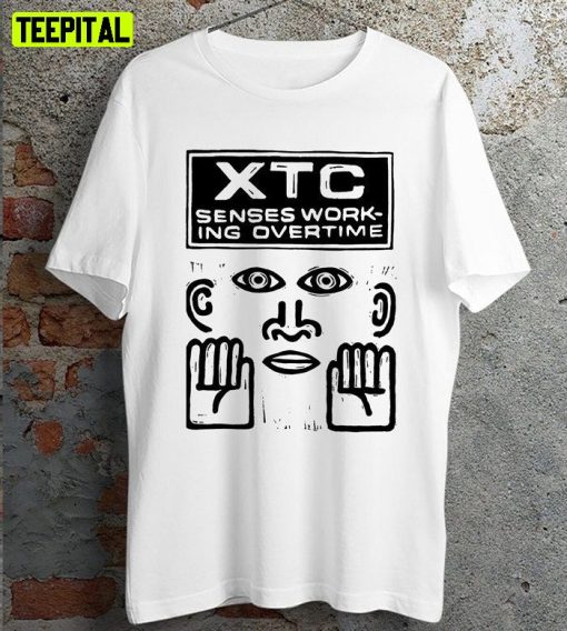 Xtc Senses Working Overtime Retro Design T-Shirt