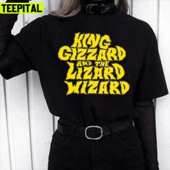 Yellow Logo Official King Gizzard And The Lizard Wizard Unisex T-Shirt