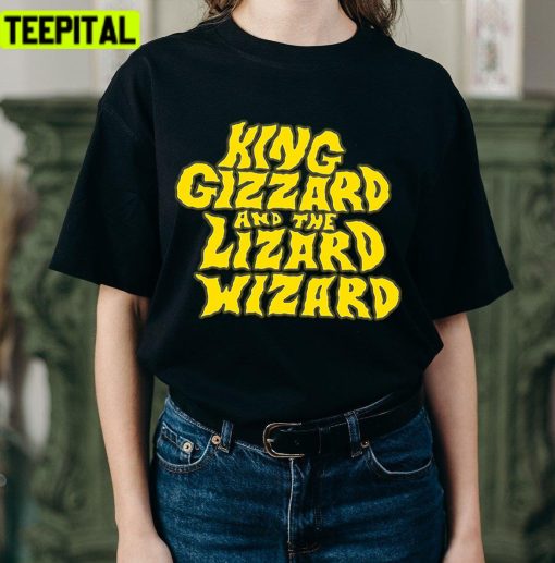 Yellow Logo Official King Gizzard And The Lizard Wizard Unisex T-Shirt