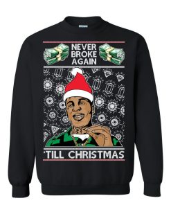 YoungBoy Never Broke Again Ugly Christmas Sweater