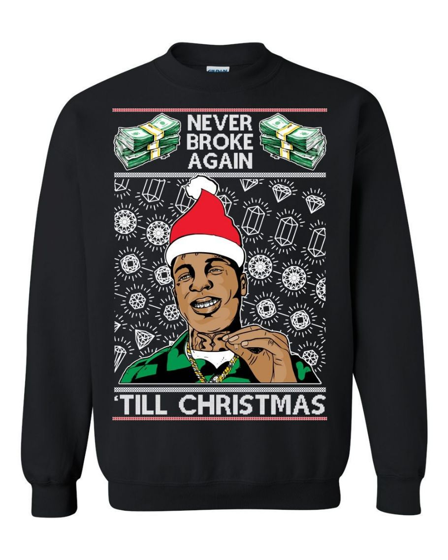 YoungBoy Never Broke Again Ugly Christmas Sweater – Teepital – Everyday ...