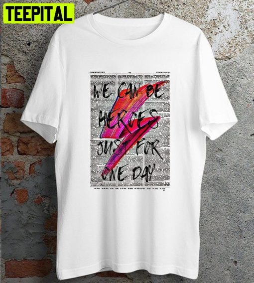 Ziggy Bowie Stardust Retro Design T-Shirt