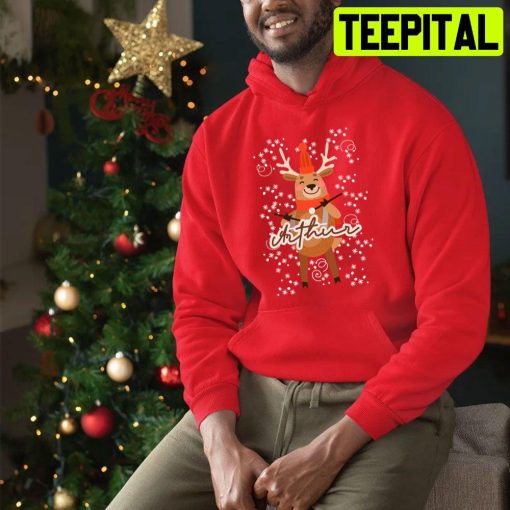 Arthur Little Christmas Reindeer Trending Unisex Sweatshirt