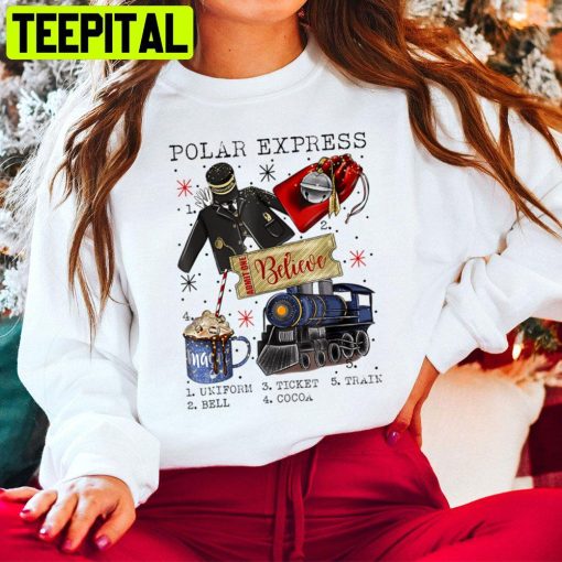 Christmas North Pole Polar Express All Abroad Xmas Trending Unisex Hoodie