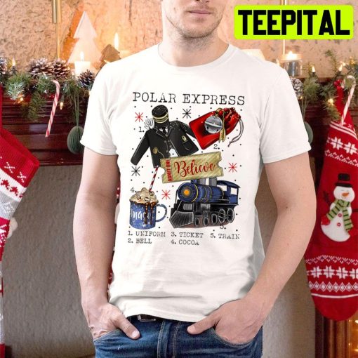 Christmas North Pole Polar Express All Abroad Xmas Trending Unisex Hoodie