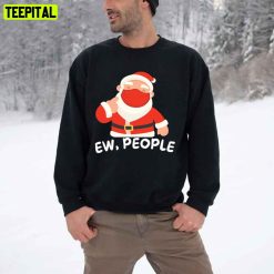 Ew People Masked Satan Claus Christmas Trending Unisex T-Shirt