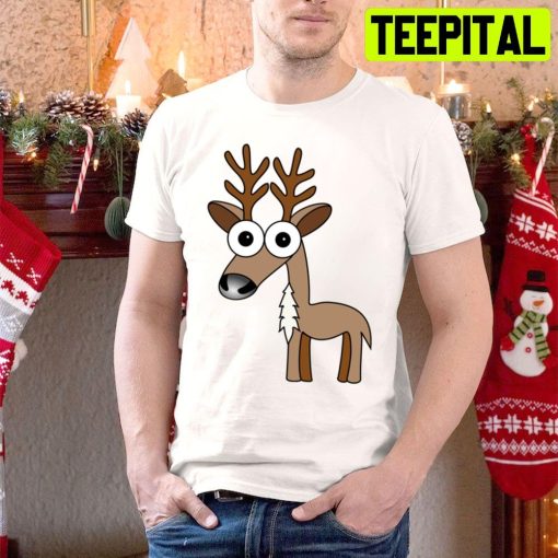 Funny Reindeer Christmas Trending Unisex Hoodie