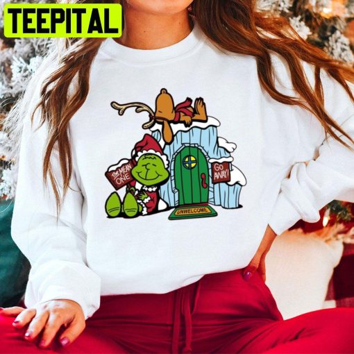 How Grinch Stole Christmas Charlie Brown Snoopy Trending Unisex Hoodie