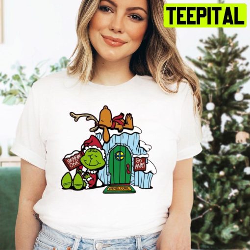 How Grinch Stole Christmas Charlie Brown Snoopy Trending Unisex Hoodie