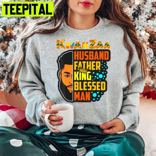 Husband Father King Blessed Man Trending Unisex Hoodie