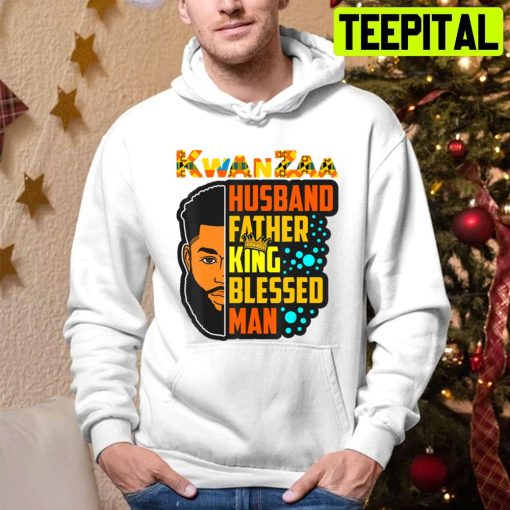 Husband Father King Blessed Man Trending Unisex Hoodie