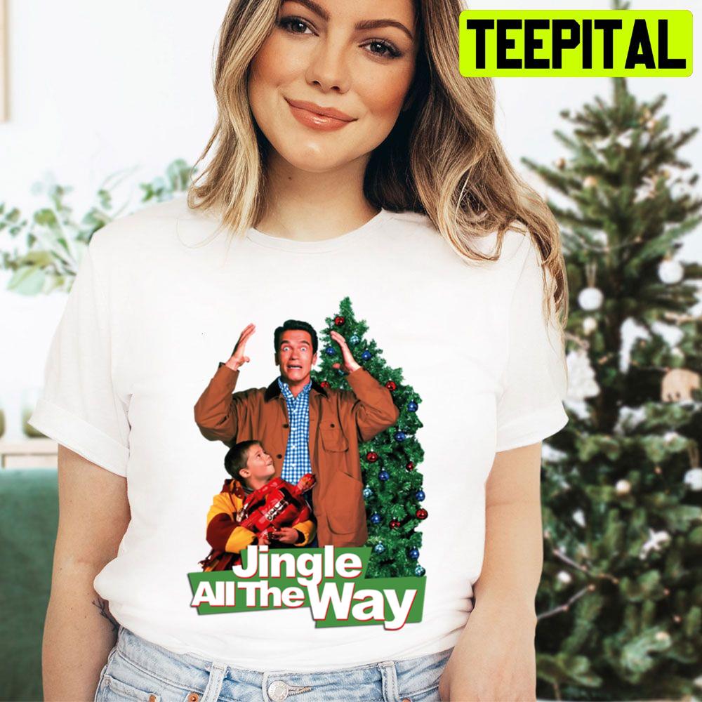 Jingle All The Way The Promised Arnold Schwarzenegger Christmas Trending Unisex Hoodie