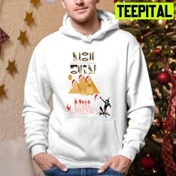 Joyeux Noel Pharaonique Peinture Technique Mixte Trending Unisex Hoodie