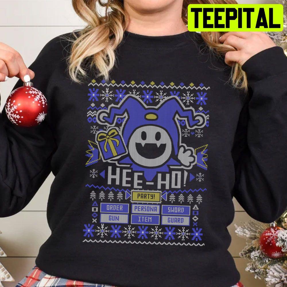 Ugly Christmas Pattern Jack Frost Trending Unisex Sweatshirt