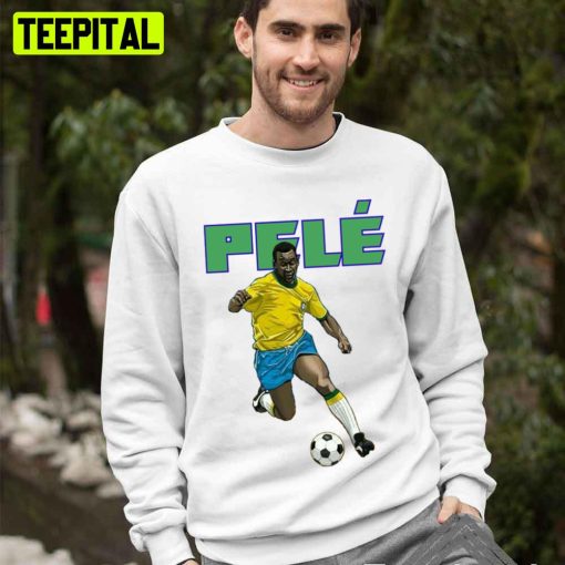 Pele 10 Brazil The King Soccer Unisex Shirt