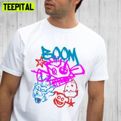 Monkey Graffiti Boom Funny Art Trending Unisex T-Shirt