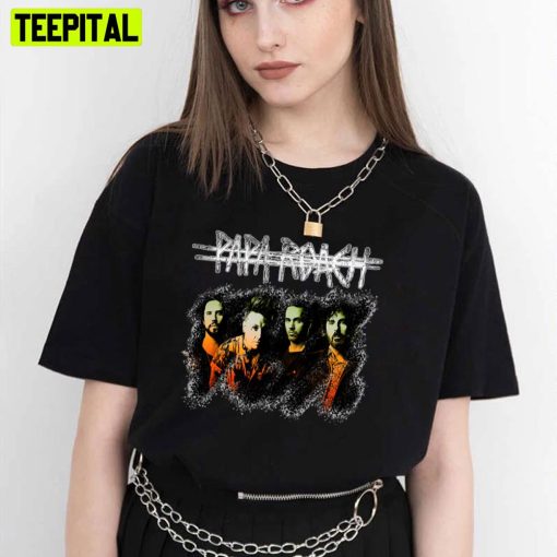 Papa Roach Team Rock Band Graphic Art Trending Unisex T-Shirt