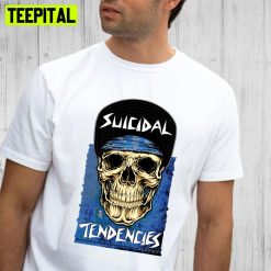 Suicidal Tendencies Thrash Band Skull With Hat Trending Unisex T-Shirt