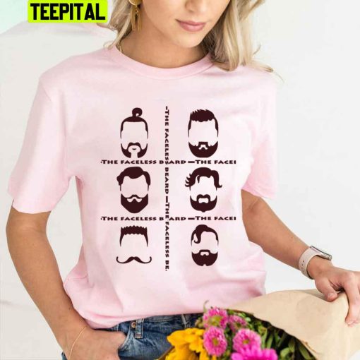 The Faceless Beard Man Trending Unisex T-Shirt