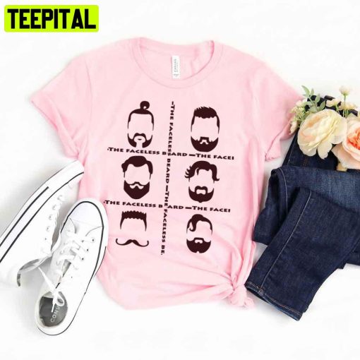 The Faceless Beard Man Trending Unisex T-Shirt