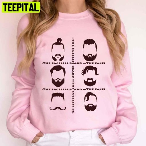 The Faceless Beard Man Trending Unisex T-Shirt