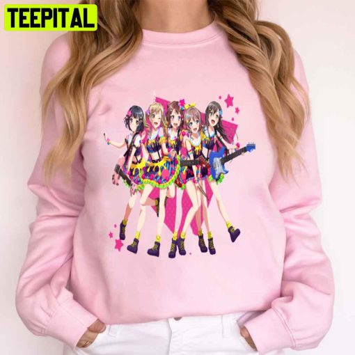 Bang Dream Poppin’ Party Trending Unisex T-Shirt