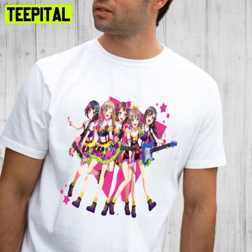 Bang Dream Poppin’ Party Trending Unisex T-Shirt