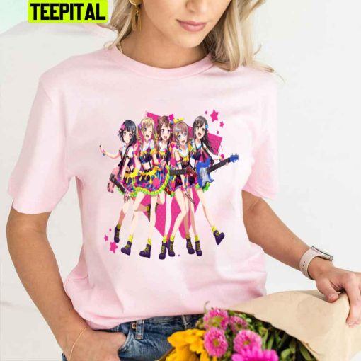 Bang Dream Poppin’ Party Trending Unisex T-Shirt