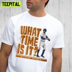 Carlos Correa What Time Is It Baseball Trending Unisex T-Shirt