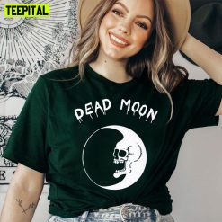 Dead Moon Black And White Art Trending Unisex T-Shirt