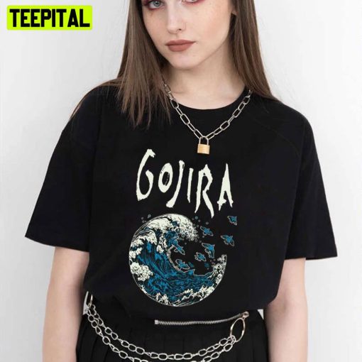 Gojira Waves Art Trending Unisex T-Shirt