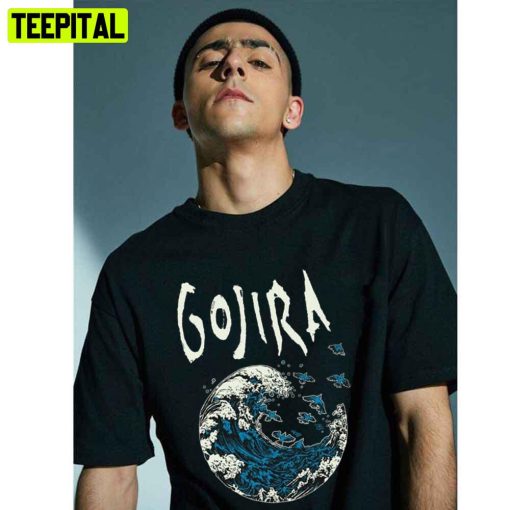 Gojira Waves Art Trending Unisex T-Shirt