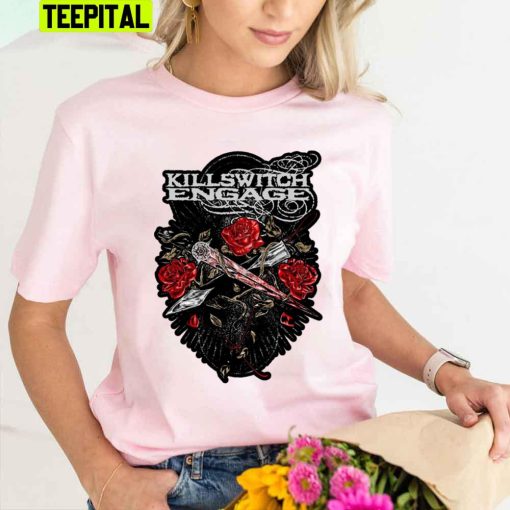 Red Rose Killswitch Engage Trending Unisex T-Shirt