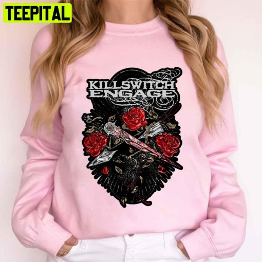 Red Rose Killswitch Engage Trending Unisex T-Shirt