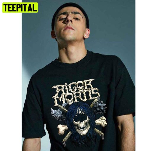 Rigor Mortis Skull Band Art Trending Unisex T-Shirt