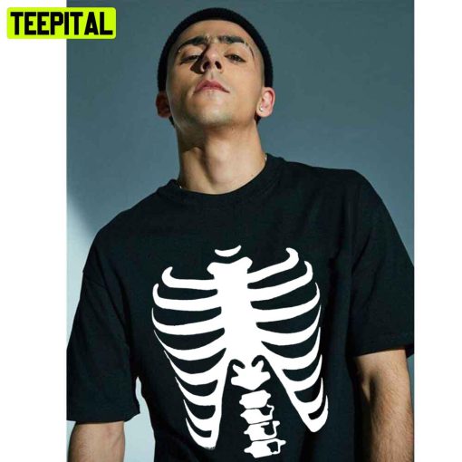 Skeleton White Art Trending Unisex T-Shirt