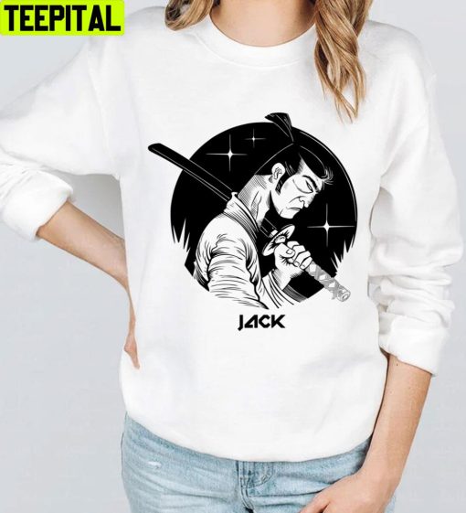 Back Art Samurai Jack Trending Unisex T-Shirt