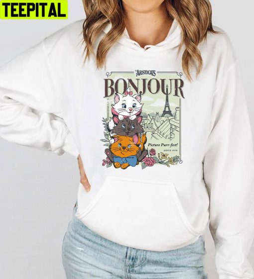 Bonjour The Aristocats Trending Unisex T-Shirt