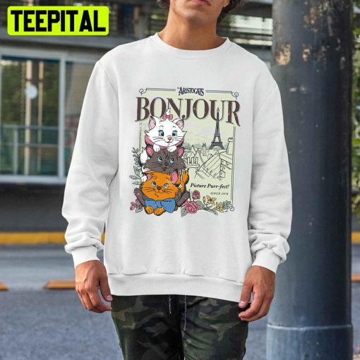 Bonjour The Aristocats Trending Unisex T-Shirt