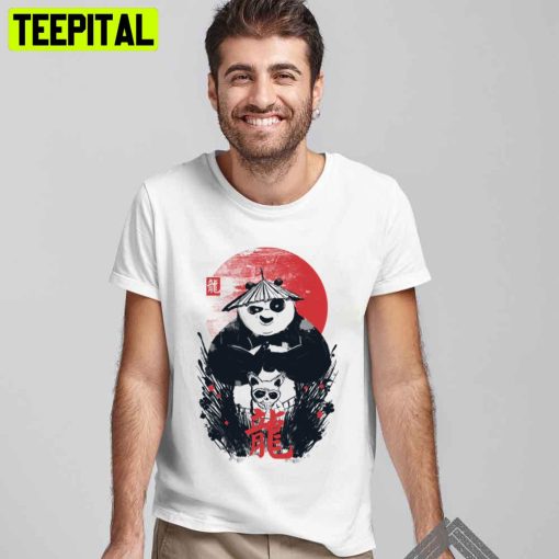 China Art Kung Fu Panda Trending Unisex T-Shirt