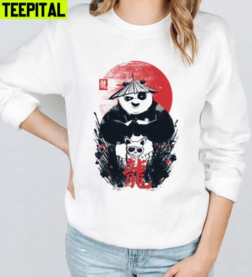 China Art Kung Fu Panda Trending Unisex T-Shirt