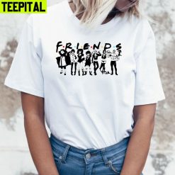 Friends Graphic Seven Deadly Sins Trending Unisex T-Shirt