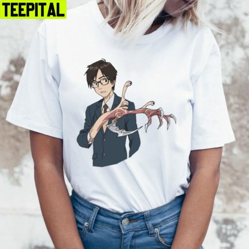 Shinichi & Migi Parasyte The Maxim Trending Unisex T-Shirt