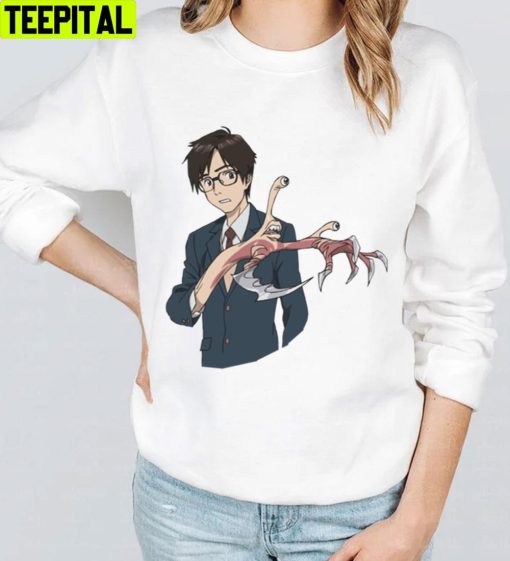 Shinichi & Migi Parasyte The Maxim Trending Unisex T-Shirt