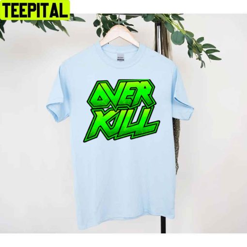 Green Art Overkill Band Unisex T-Shirt