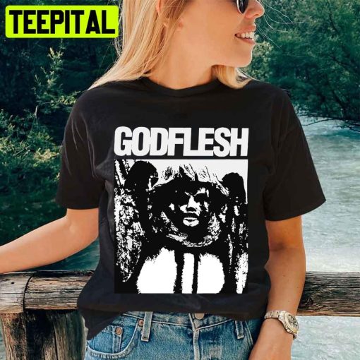 White Art Godflesh Unisex T-Shirt