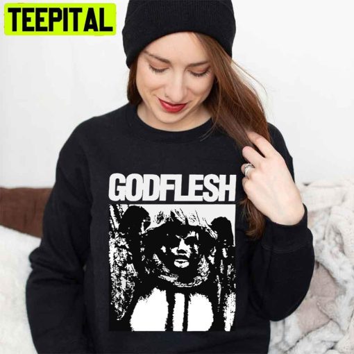 White Art Godflesh Unisex T-Shirt