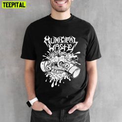 White Art Municipal Waste Band Unisex T-Shirt